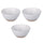 Set 3 Ciotole Ø15x7 cm 650 ml in Gres VdE Tivoli 1996 Reactive