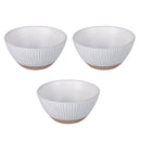 Set 3 Ciotole Ø15x7 cm 650 ml in Gres VdE Tivoli 1996 Reactive