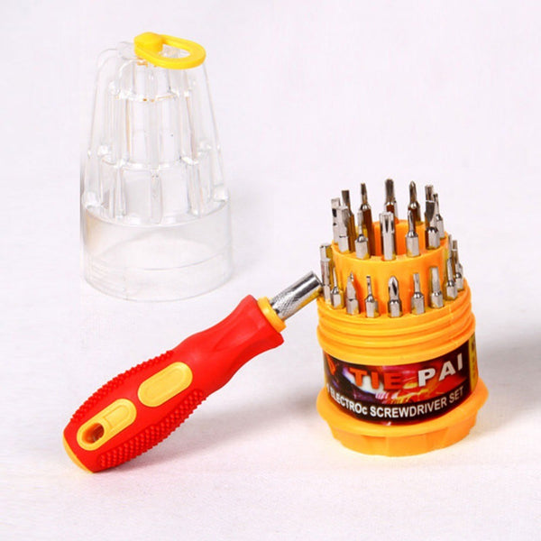 32-teiliger Schraubendreher-Satz mit auswechselbaren Kreuzschlitz-Torx-Spitzen online