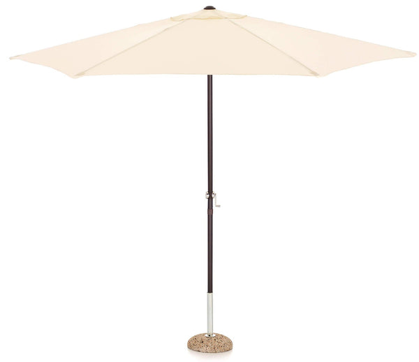 Ø3m Gartenschirm aus Polyester in Eisen und Gartenecru online