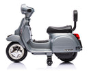 Piaggio Mini Vespa PX150 Elettrica 6V per Bambini Grigio