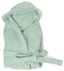 Accappatoio in Spugna 100% Cotone Verde Chiaro Taglia S/M