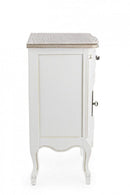 Comodino 1 Anta 1 Cassetto Justine in Legno