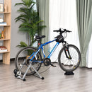 Rullo per Bicicletta a Magnete per Allenamento in Casa Argento 