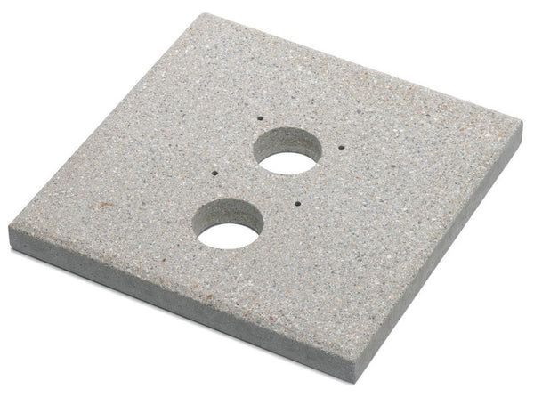 prezzo Base Quadrata 40x40x4 cm per Fontana 42/SRV in Cemento Belfer 42/BSE/9 Grigio