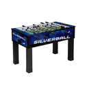 Calciobalilla con Aste Telescopiche 132x72x87 cm in Mdf 