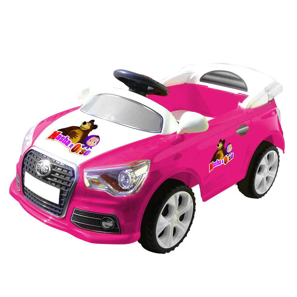 prezzo Elektroauto für Kinder 6V Mascha und das Bärenmädchen Pink