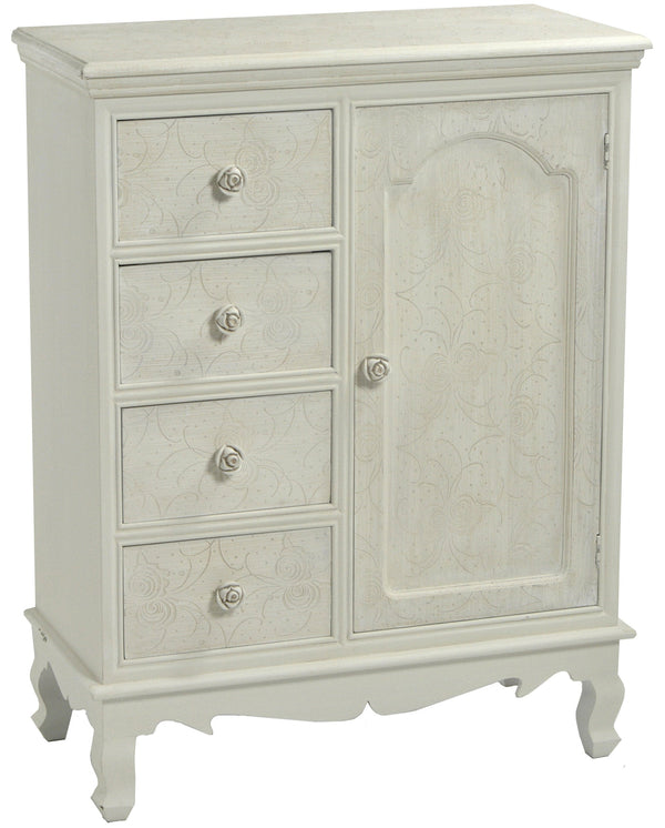 sconto Schrank 1 Tür 4 Schubladen aus Adami Lipsia Holz