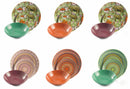 Servizio Piatti 18 Pezzi in Porcellana e Gres Villa d'Este Home Tivoli Maraja Multicolor