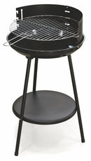 Barbecue a Carbone Carbonella Rotondo Ø42 cm Soriani Sun-day Nero