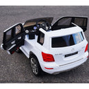 Macchina Elettrica per Bambini 12V 2 Posti con Licenza Mercedes GLK Bianco