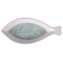 Vassoio 30,5x13,5x4,2 cm  in Ceramica VdE Tivoli 1996 Cozumel Acqua Marina