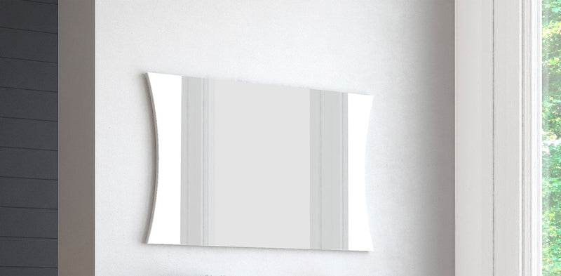 Specchio  110x2x60 cm Arco Bianco Lucido