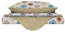 Copripiumino Double Face con Federe Stampato Circle Varie Misure