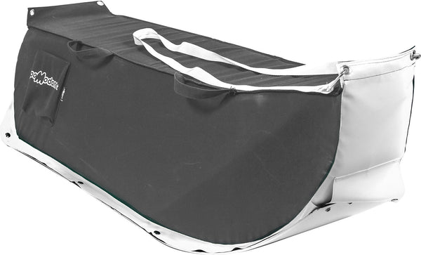 Schneeschlitten 135x38x34 cm in Acryl Pomodone Slittone Hellgrau sconto