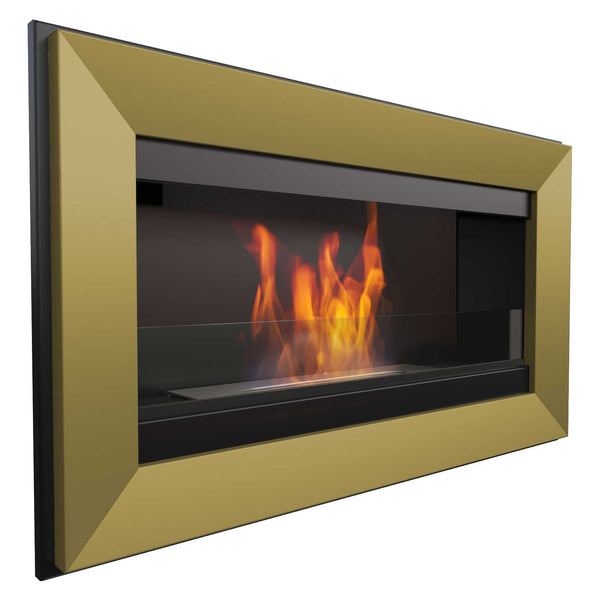 Bioethanol Wandkamin 88x51 cm Flig Las Vegas Gold acquista