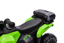 Quad Elettrico per Bambini Safari 6V con Bauletto Posteriore Verde  