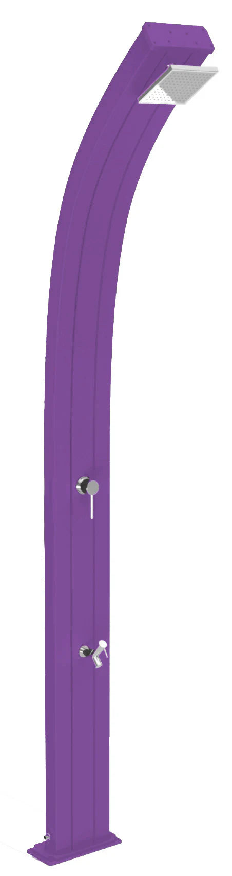 acquista Doccia da Esterno Giardino Miscelatore e Lavapiedi Arkema Spring Viola