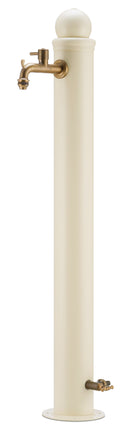 Fontana da Giardino con Doppio Rubinetto Belfer 42/ARRM Avorio