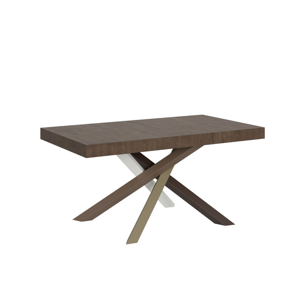 Tavolo Allungabile 160-420x90x77 cm Volantis Noce sconto