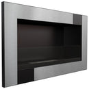 Camino a Bioetanolo da Parete 64,8x37,4 cm Flig Washington Cube