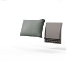 Kit Schienale Keter Elements 60x17x57 cm Effetto Vimini Ashwood e Cappuccino      