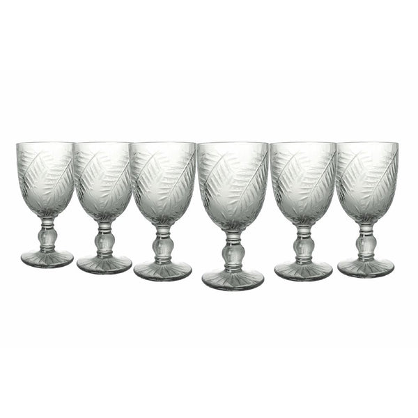 Set mit 6 New Jungle Kelchen in Villa d'Este Home Tivoli Transparentes Glas sconto