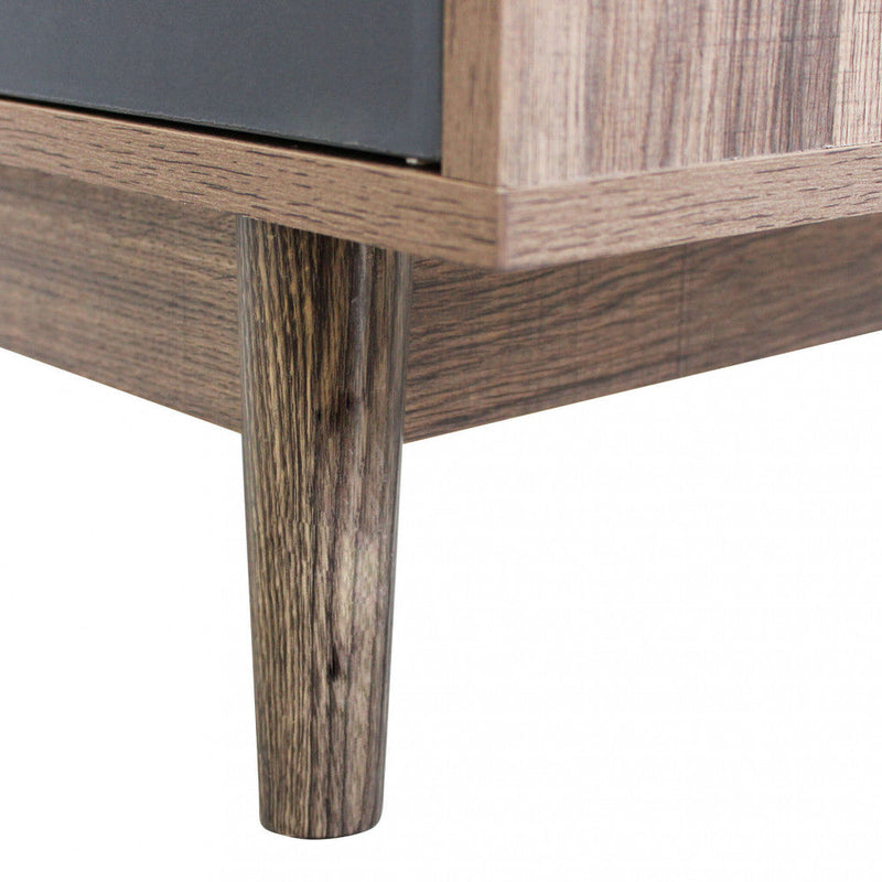 Mobiletto Pascal 45x39x59 h cm in Legno Grigio