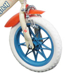 Bicicletta per Bambina 12"" 1 Freno con Licenza Disney Stitch Bianca