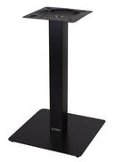 Tavolo Quadrato da Giardino Top in Pietra Sintetizzata Bianco Varie Misure