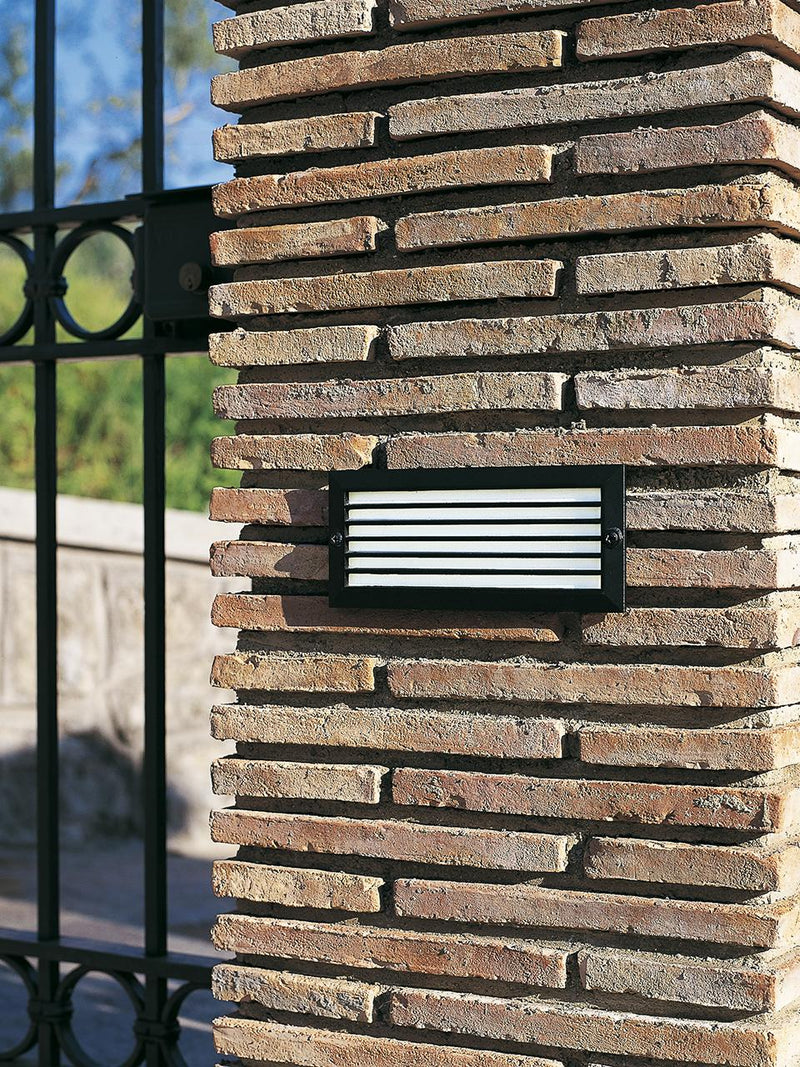 Lampada Segna Passo Rettangolare da Incasso a Parete a LED 10W 3000K Sovil Nero