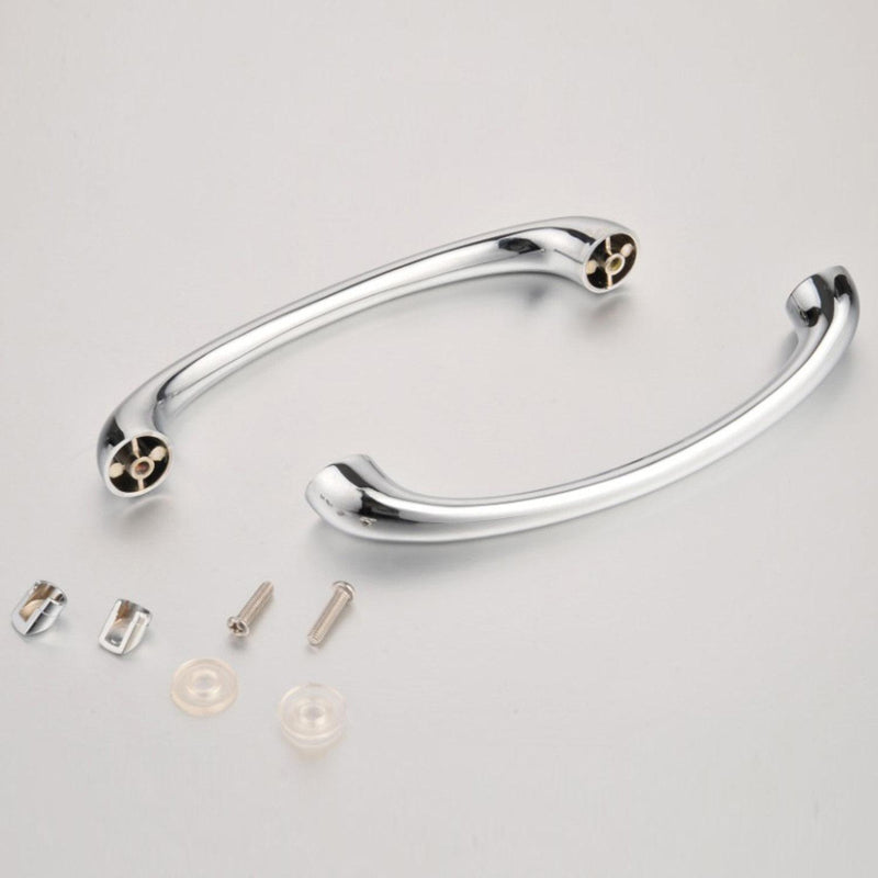 Box Doccia Semicircolare 2 Ante Scorrevoli In Cristallo H185 Fosterberg Vejle