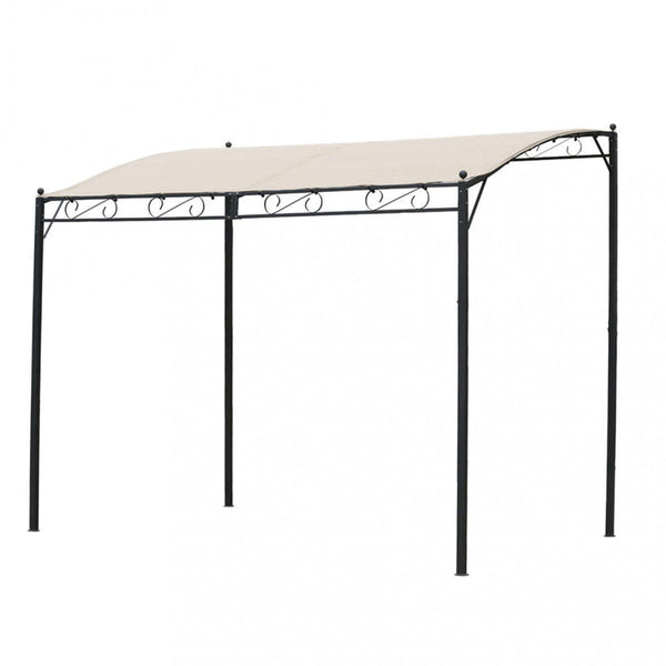 Pavillon Pergola freistehend 3x4 m in Anthrazit Stahl sconto