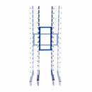 Rastrelliera per Essicazione Vernice 35-65,5x175,3x54,5 cm in Acciaio