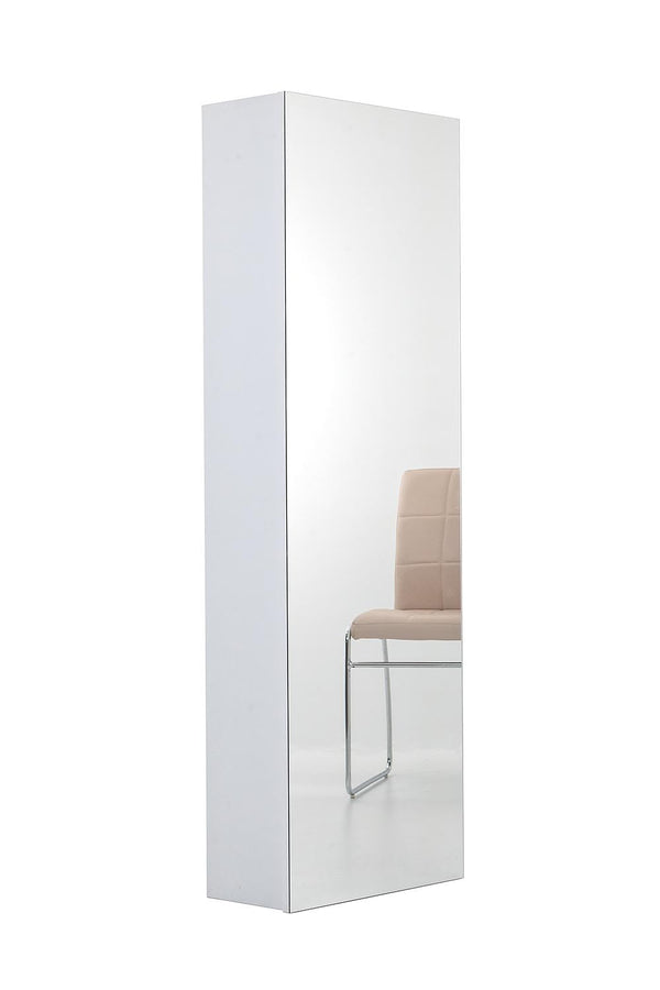 acquista Schuhregal Bücherregal 5 Regale in Melamin 52,5 x 23 x 160 cm TFT Sc White Mirror