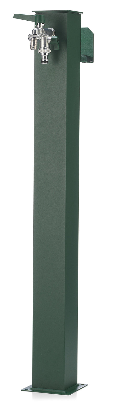 Gartenbrunnen mit Doppelhahn Belfer 42/QRR Grün online