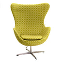 Poltrona in Tessuto 78x76H113cm Verde