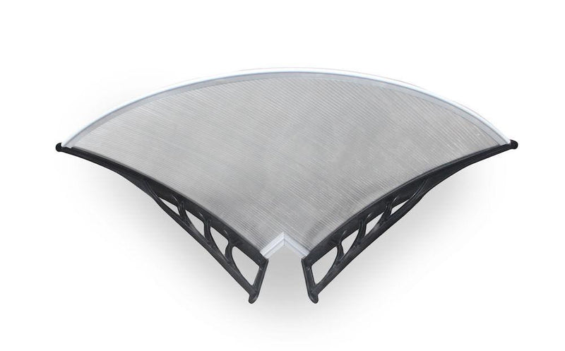 Angolo Esterno Pensilina Tettoia In Policarbonato Alveolare Tosini Serie E Varie Misure