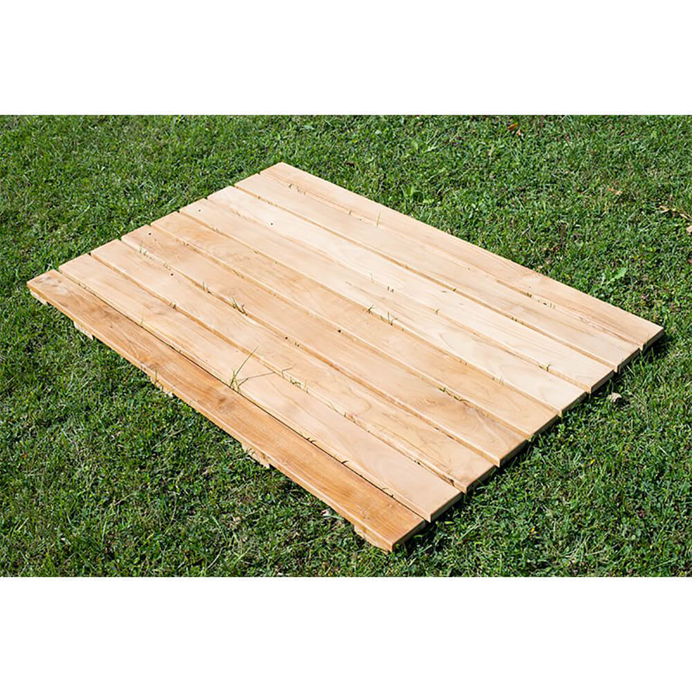 Duschwannenplattform aus Holz...