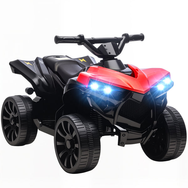 acquista Quad Elettrico per Bambini ATV 6V Ricaricabile con Fari e Musica Rosso