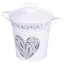 Secchiello per Farine e Cereali 13x13 cm  in Metallo VdE Tivoli 1996 Daily