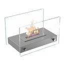 Camino a Bioetanolo da Tavolo 39x25,2 cm Flig Oakland Mini Granito