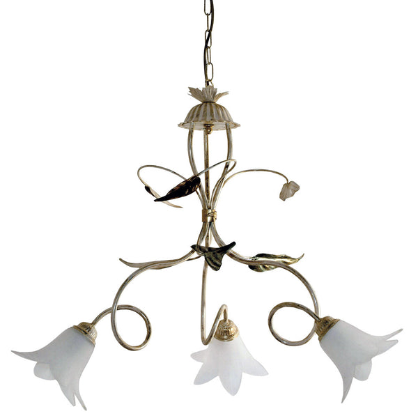 Kronleuchter 3xE14 Antik Strohglas E-Energy Giorgia prezzo