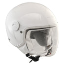Casco Demi-Jet per Bambini Visiera Lunga CGM Magic Mono 205A Bianco Varie Misure