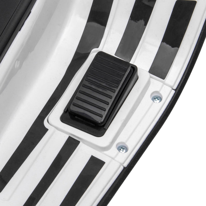 Moto Elettrica per Bambini Licenza Ufficiale Piaggio Vespa Sprint 12V con Rotelle Luci e Suoni Bianco