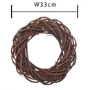Set 3 Corone Naturale Larghezza 33 cm