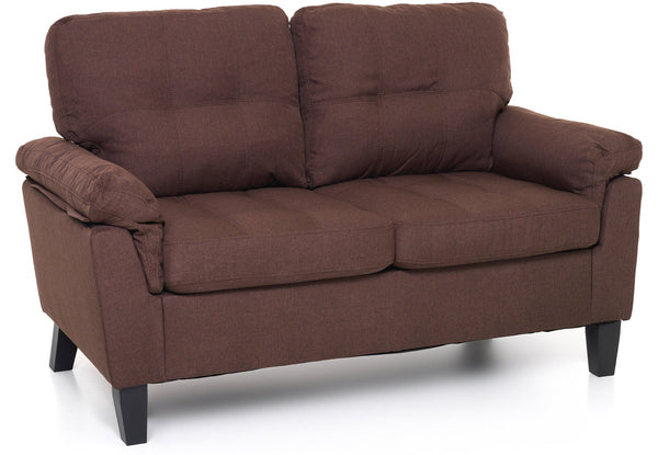 acquista 2-Sitzer-Sofa 145 x 78 x 95 cm in braunem Stoff