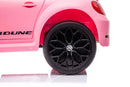 Macchina Elettrica per Bambini 12V con Licenza Volkswagen Maggiolino Beetle Small Rosa