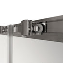 Porta Parete Doccia 140 cm 1 Anta Scorrevole in Cristallo Trasparente 6mm H195 Bonussi Eliane