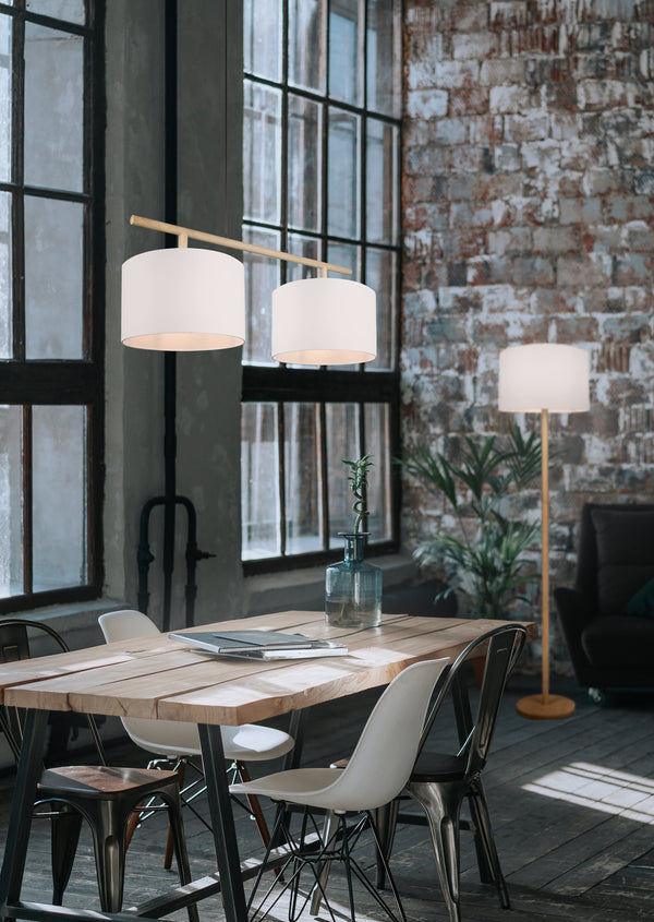 prezzo Innenstehlampe E27 aus Naturholz Naturholz